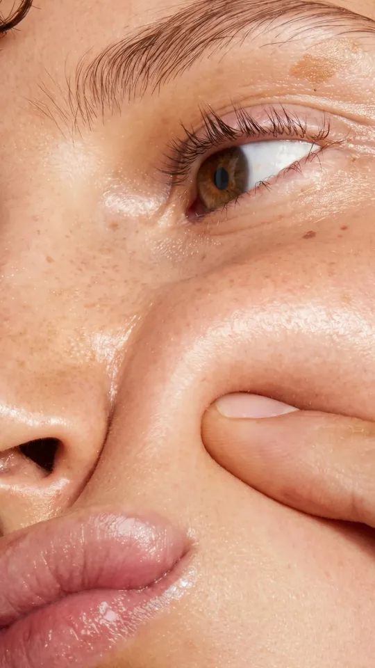 Healthy glowing skin