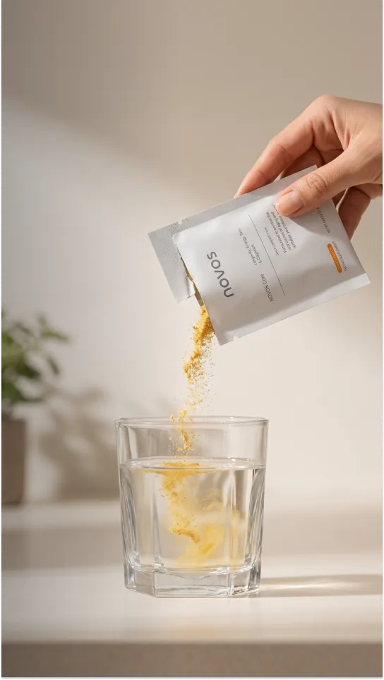 Evening pour of NOVOS Core