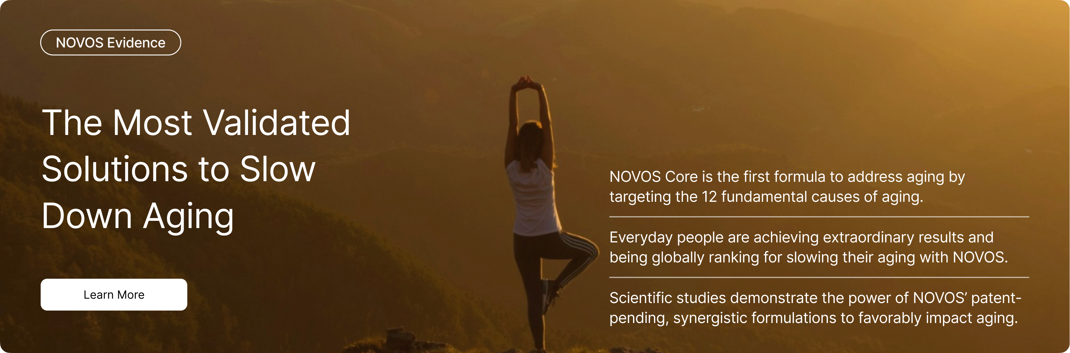 Evidence behind NOVOS novoslabs.com/evidence