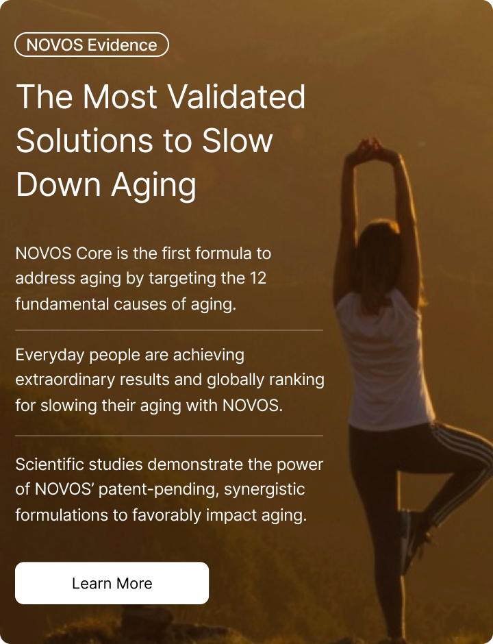 Evidence behind NOVOS novoslabs.com/evidence